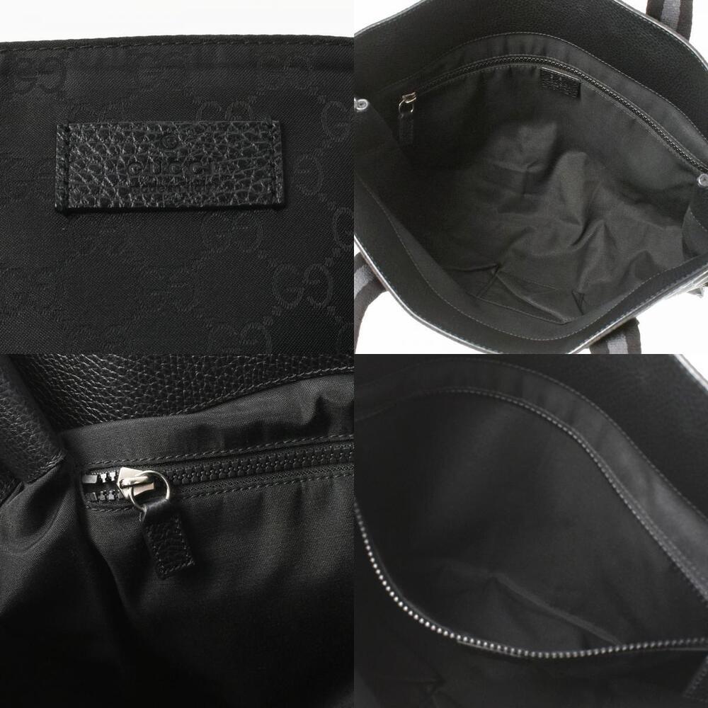 Gucci Tote Nylon GG Bag Black - Picture 11 of 11